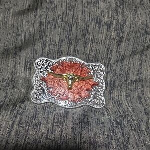 NWOT Silver and Gold Belt Buckle